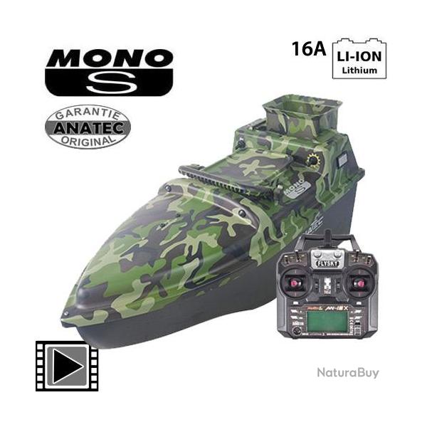 Bateau Amorceur Anatec Monocoque S Forest Lithium 16A AN-i6X