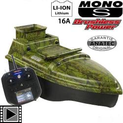 Bateau Amorceur Anatec Monocoque S Oak Lithium 16A Brushless DE-SR07