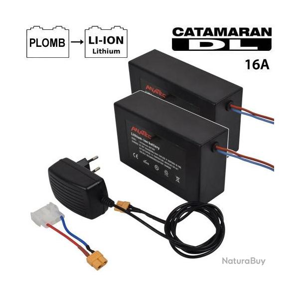 Pack Conversion Anatec Batterie Lithium Catamaran 16Ah