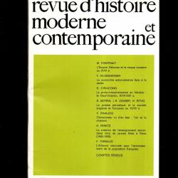 revue d'histoire moderne et contemporaine empire ottoman, la peste, clémenceau 1985