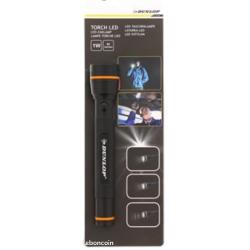 Lampe torche Led Dunlop 3modes en metal