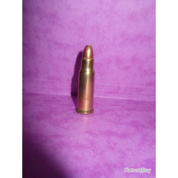 UNE !!! CARTOUCHE PEU CONNUE CAL.256 WINCHESTER MAGNUM .