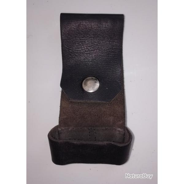 Porte-lampe vintage cuir