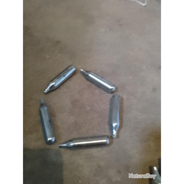 19   CARTOUCHES CO2 12 grammes   PRODUIT DEFENSE EN PROMO