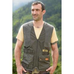 GILET DE CHASSE KAKI dest