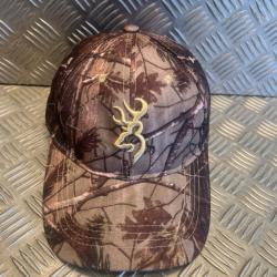 casquette taille unique browning camo chasse peche