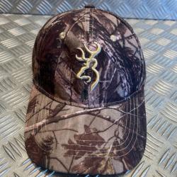 casquette taille unique browning camo chasse peche