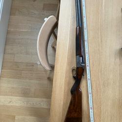 Fusil superposé calibre 16  Non éprouvé bille acier fabrication AllemagnePour personnes gauchère.