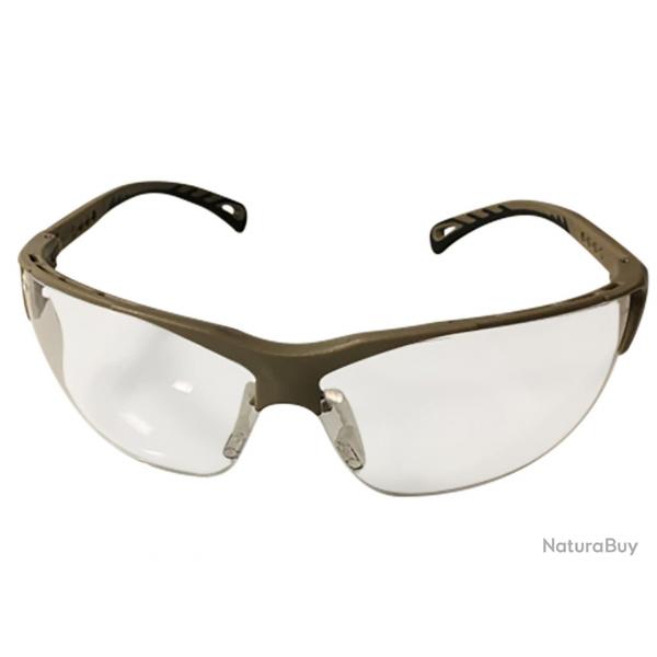 Lunette de protection rglable branche tan ASG