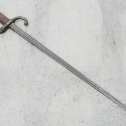 RARE Baïonnette GENDARMERIE poinçon * chiffre 4 règlementaire française mle 1874 GRAS FTN25GRA002