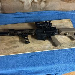 Colt MK18 — Daniel Defense / EMG AEG reconditionnée — Full metal + accessoires
