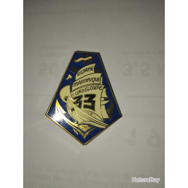 Insigne rgimentaire 33eme infanterie de marine