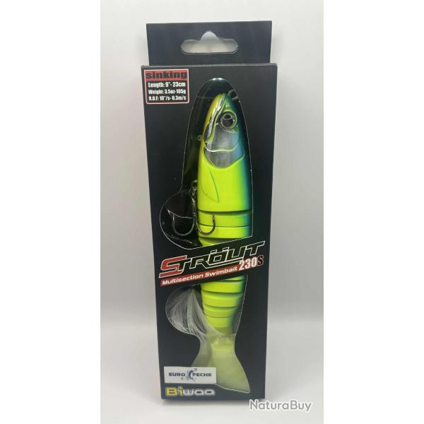 Leurre Biwaa S'Trout 23cm 105g Blue Back Chart