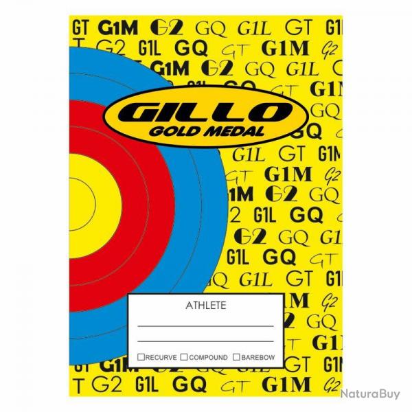 GILLO - Carnet de Scores