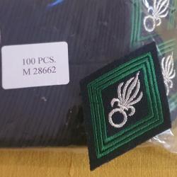 Poché de 100 losanges 45 Légion Étrangère REC ancien lot maître tailleur