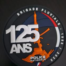 Écusson collection collector Brigade Fluviale 125 ans