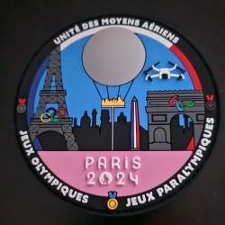 Écusson collector Paris 2024 Unité des moyens Aériens