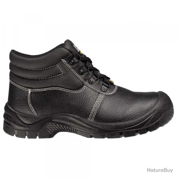Chaussures scurit Safetystar S3 montantes cuir noir