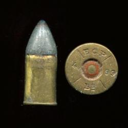11 mm 1873 - balle pointue Mle 73-90 réglementaire France - Bourges 4e trimestre 1899