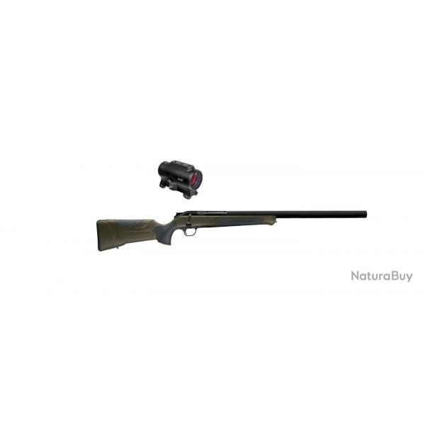 Pack Carabine rarmement linaire BLASER R8 Professional 2.0 silence noire olive cal.8.5x55 + RD20