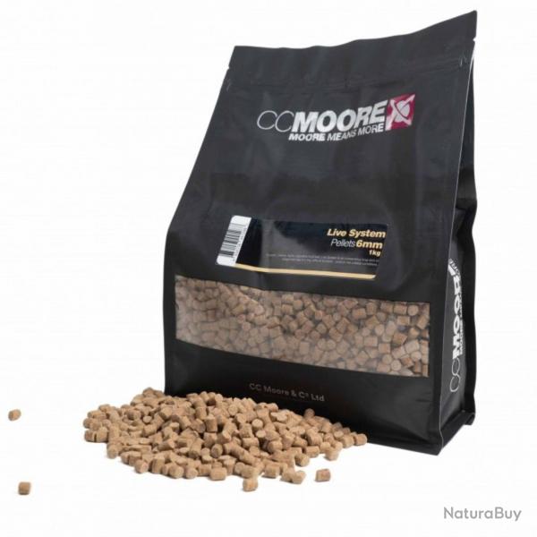CCMOORE LIVE SYSTEM PELLETS CCMOORE 6mm 1kg