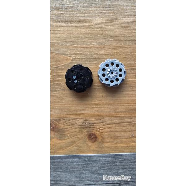 Barillets 6 coups et 10 coups pour crosman 357 bon état
