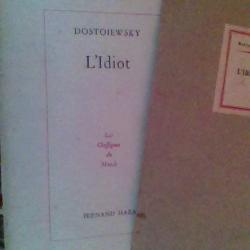 L'idiot par Dostoiewsky - Fernand Hazan -