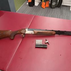 Fusil bettinsoli becassier silverlite cal 12/76 canon 61cm