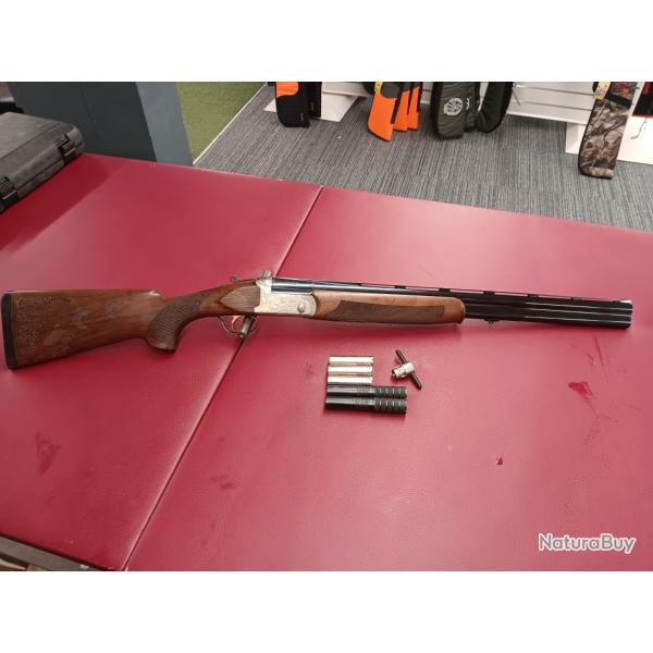 Fusil bettinsoli becassier silverlite cal 12/76 canon 61cm
