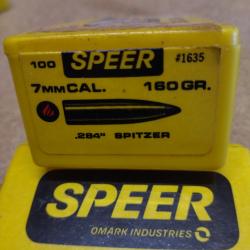Ogives SPEER Cal 7mm 284