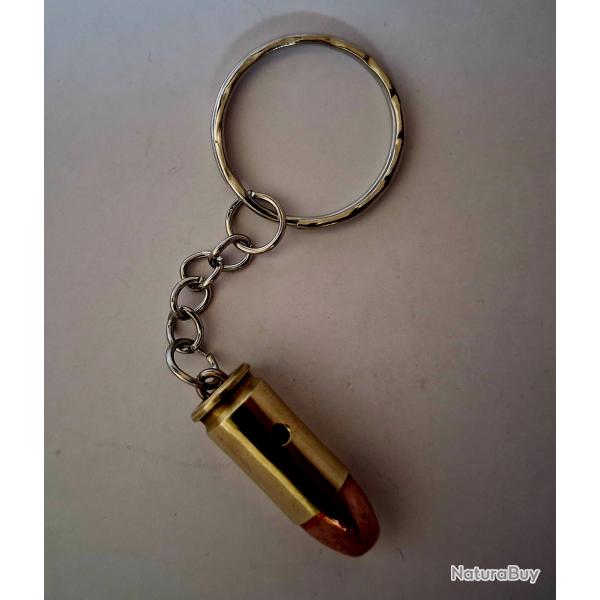Porte cles balle 9mm