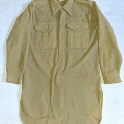 Chemise en laine de l'armée britannique datée 1954 taille M
