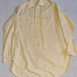 Chemise en coton de l'armée britannique années 60 taille M