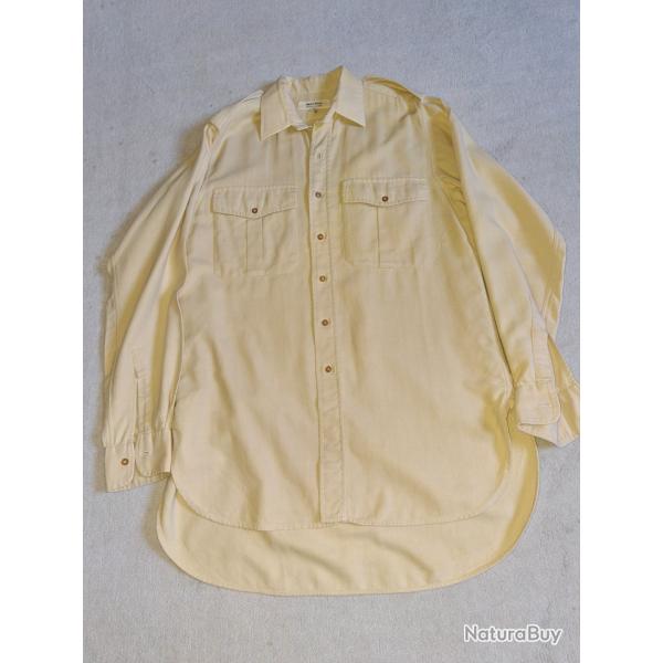 Chemise en coton de l'arme britannique annes 60 taille M
