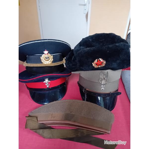 Casquette militaire lotde 5 casquettes