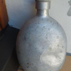 GOURDE MILITAIRE SECONDE GUERRE MONDIALE  MARQUAGE GOURDE ET BOUCHON TFI 40 ET ZRSTZ 39