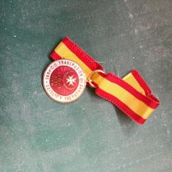 Miniature Médaille d'honneur du service officiel de transfusion sanguine espagnole