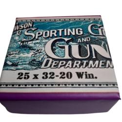 32 x 20 Winchester: Reproduction boite cartouches (vide) WR 14091834