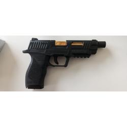 Pistolet SA10 co2 cal 4,5mm plus CO2 et plombs