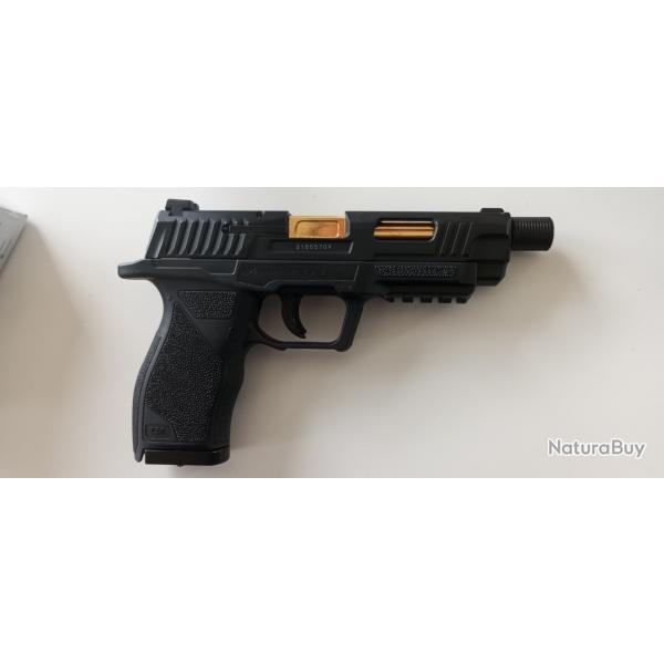 Pistolet SA10 co2 cal 4,5mm plus CO2 et plombs
