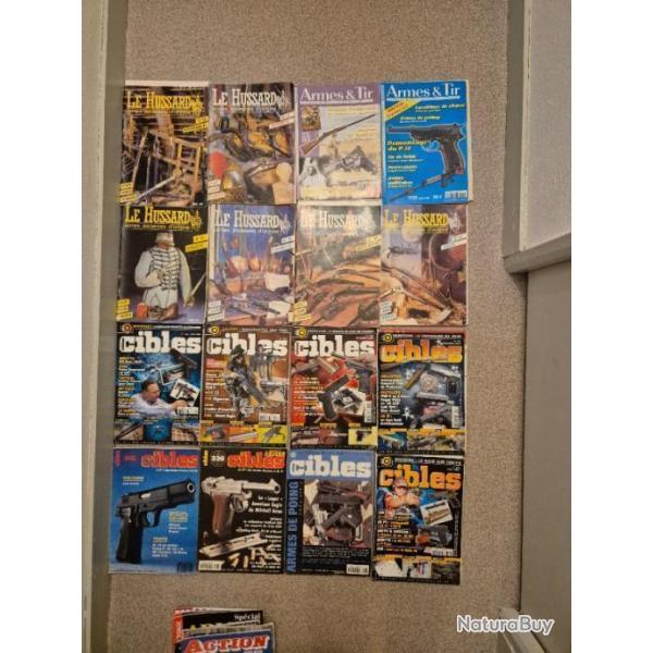 41 revues, cibles, actions, le hussard ect...
