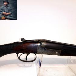 (2857) Fusil De Chasse Juxtaposé Manufrance Robust 244 Cal.16/65 - OCCASION