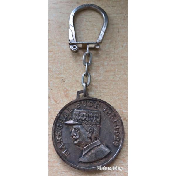 Porte-cls commmoratif Marchal Foch 1851-1929