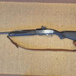 CARABINE REMINGTON 7400 cal 280 rem avec point rouge