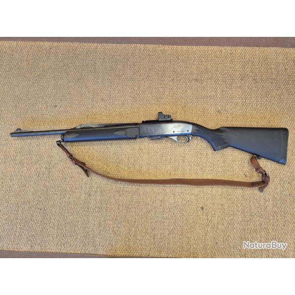 CARABINE REMINGTON 7400 cal 280 rem avec point rouge