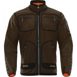 Harkila Kamko Fleece Green/Orange Blaze M