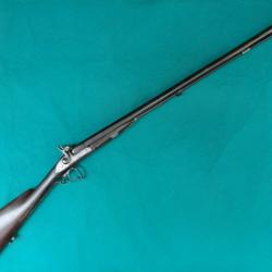 Fusil à piston cal. 16 canons Damas.