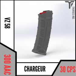 chargeur VZ58 Gazella VZ 58  .300BLK 30 cps Thurses Industries