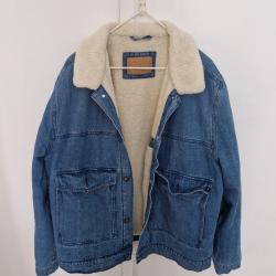BLOUSON EN JEAN Doublé TAILLE XXL