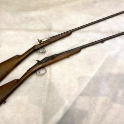 2 carabines système Flobert